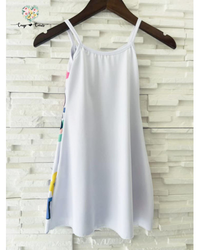 Robe Hello Stitch multicolore