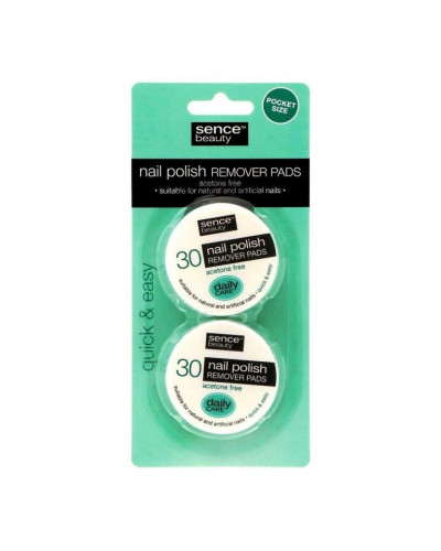 Lingettes dissolvantes sans acétone 2x30