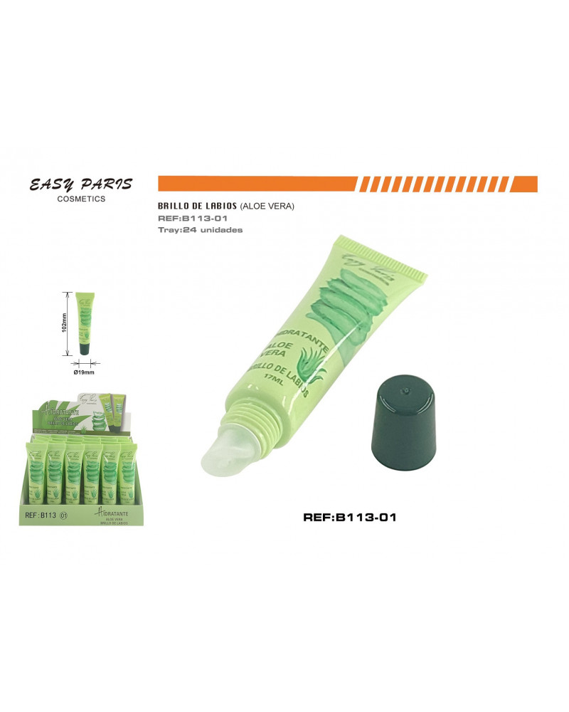 Lipgloss hydratant Aloe Vera