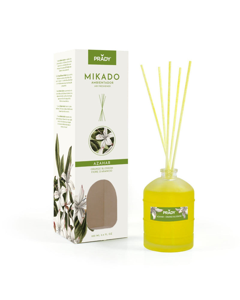 Mikado d'ambiance 100 ml - Fleur d'oranger