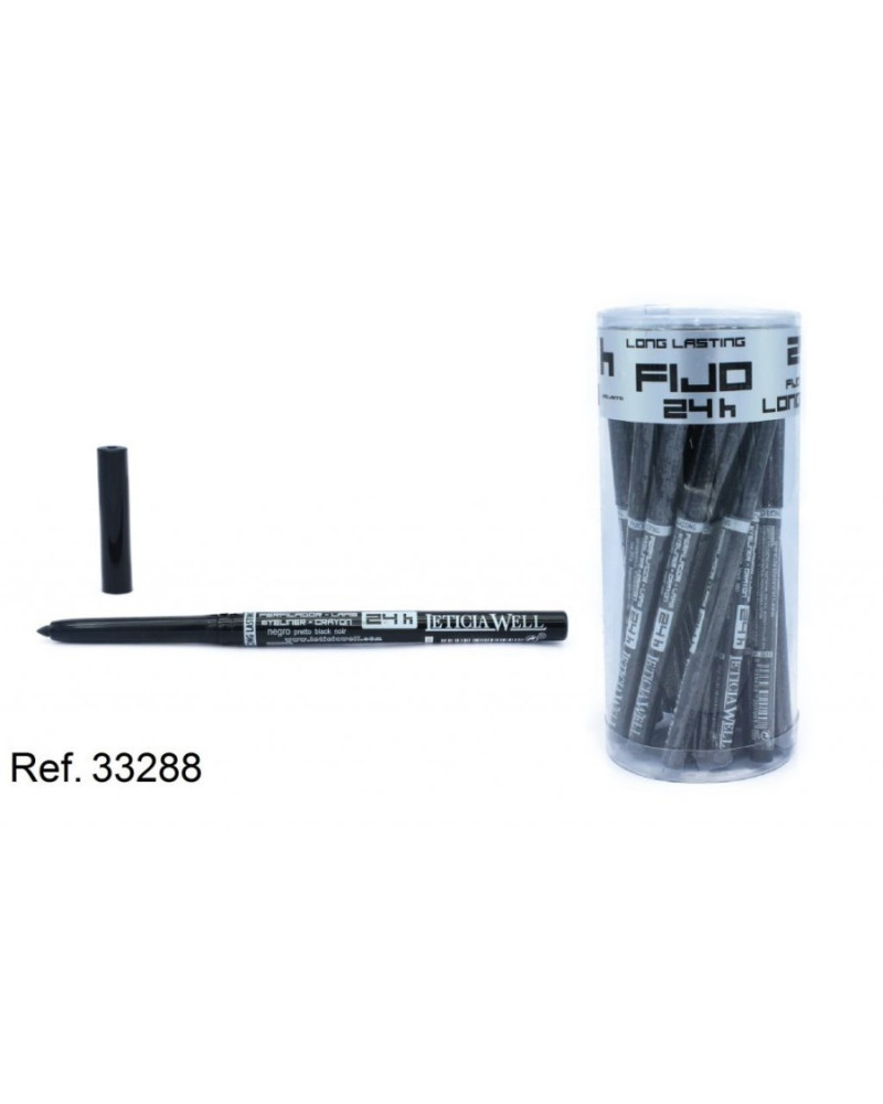 Crayon noir yeux automatique 24h