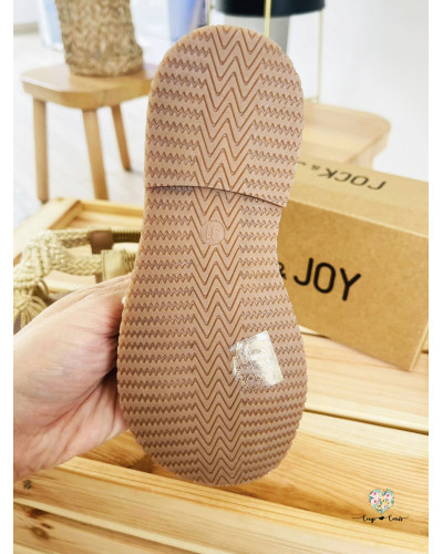 Sandales Bohême dorées