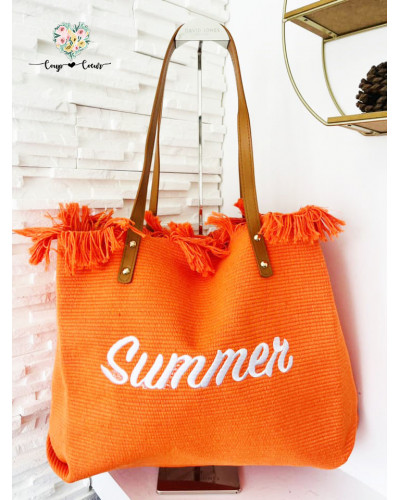 Sac plage SUMMER - Orange