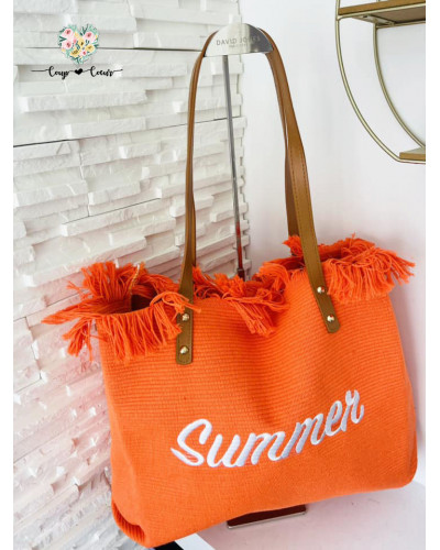 Sac plage SUMMER - Orange