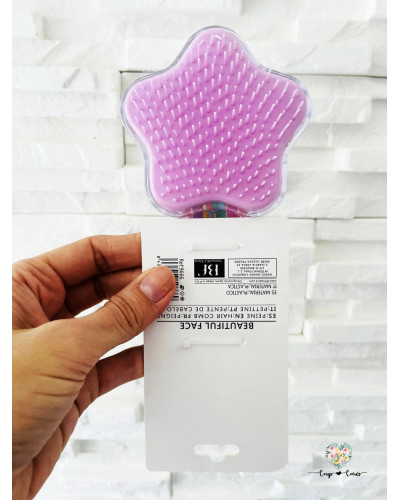 Brosse à cheveux licorne etoile