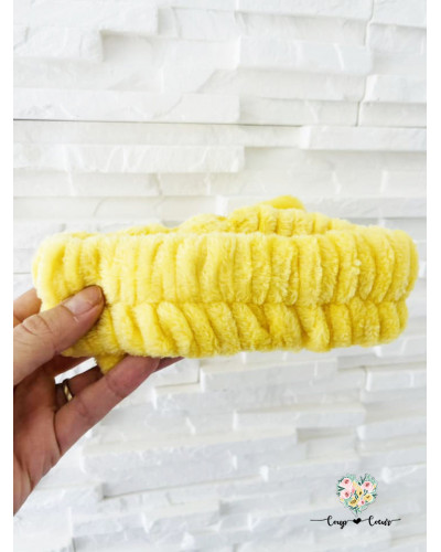Bandeau cheveux noeud uni