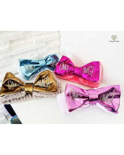 Bandeau cheveux noeud OMG