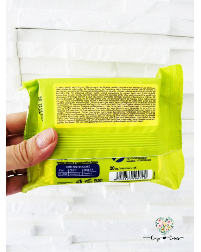 Lingettes corps citronnelle