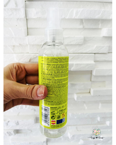 Spray corporelle citronelle 100 ml
