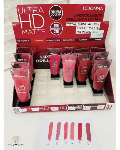 Rouge à lèvre liquide Ultra HD Mat