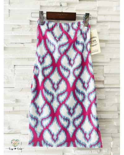 Jupe ou Robe bustier graphique Amalia