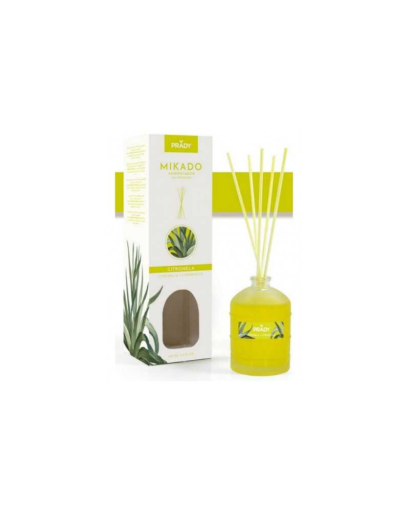 Mikado d'ambiance 100 ml - Citronnelle