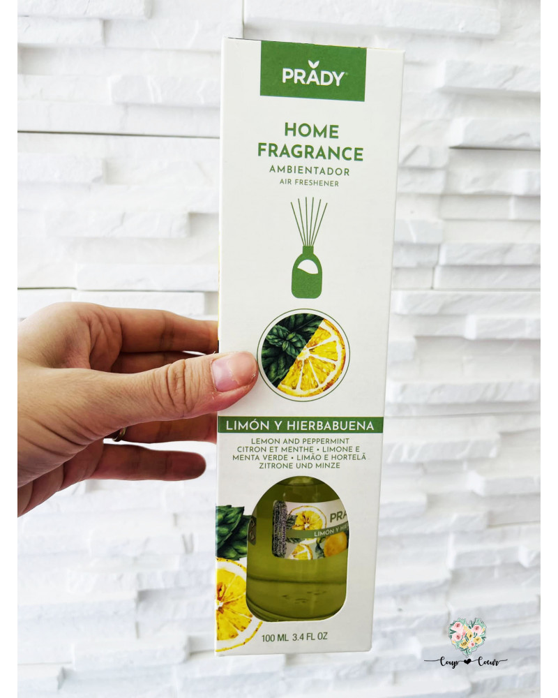 Mikado d'ambiance 100 ml - Citron Menthe